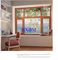 الصفحة الرئيسية المعاصرة الألومنيوم والنوافذ الخشبية ، زجاج النوافذ الزجاجية مزدوجة 5 ملم